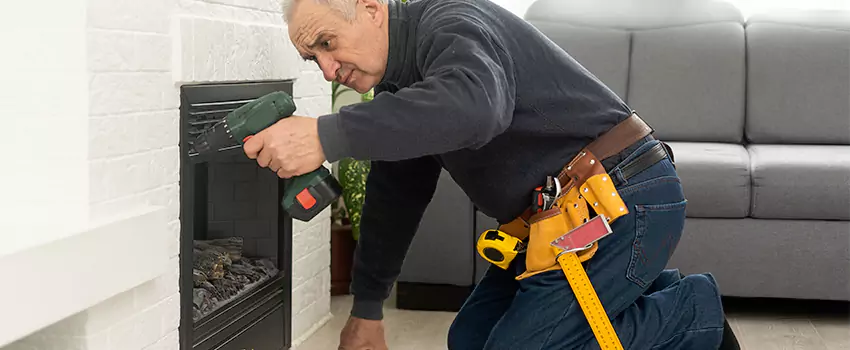 New Indoor Fireplace Installation in Milford Mill, Maryland